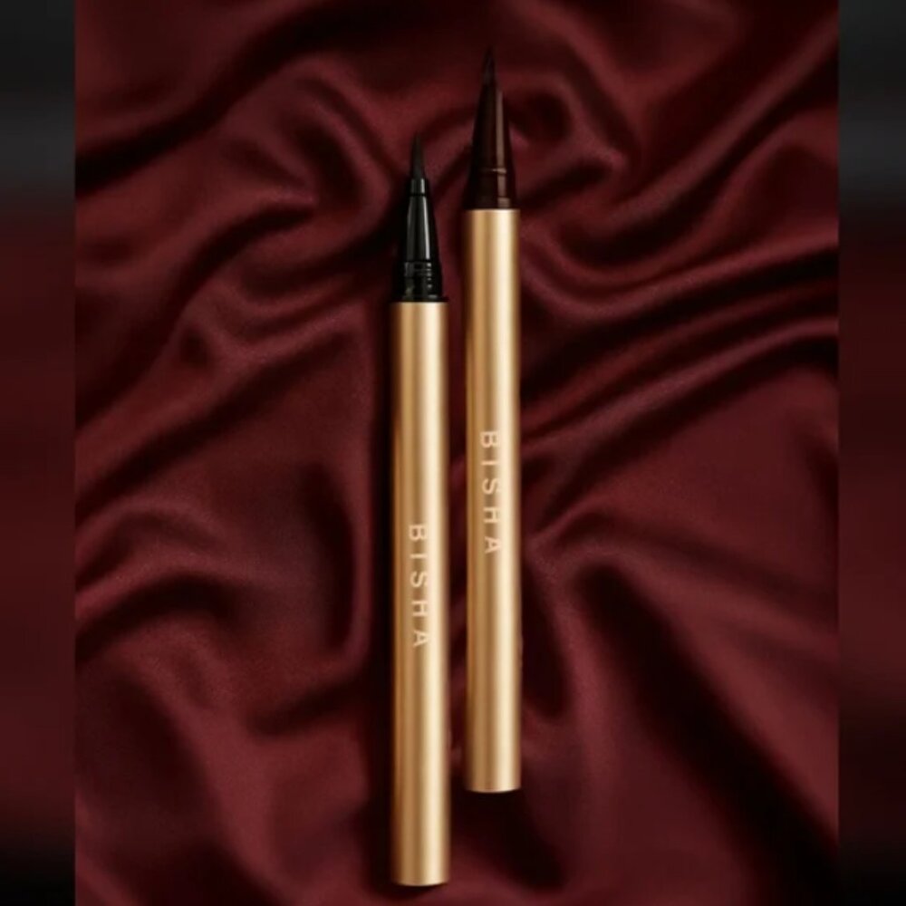 BISHA Essential Eye Designer Duo Set: Downtown Black & Uptown Brown - NIB